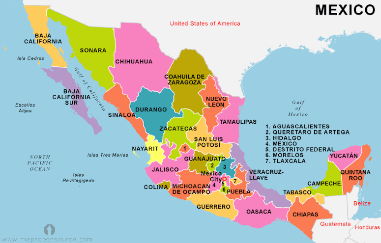 File:Mexico-estados-mapa.gif