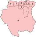 Suriname districts numbered.png