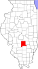 Fayette County map