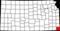 200px-Map of Kansas highlighting Cherokee County svg.bmp