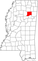 Map of Mississippi highlighting Chickasaw County.svg.png