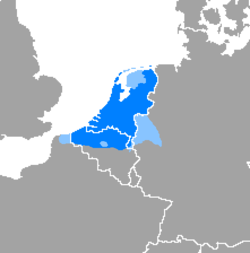 Map of Dutch Speaking Areas.png