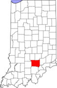 Indiana, Jackson County Locator Map.png