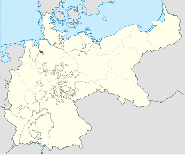 Bremen in German Empire.png