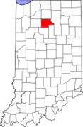 Indiana, Fulton County Locator Map.png