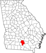 Georgia Berrien County Map.png