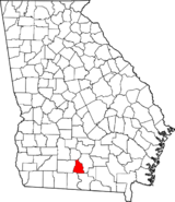 Georgia Cook County Map.png