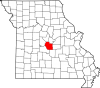 Miller County map