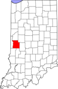 Indiana, Parke County Locator Map.png
