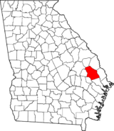 Georgia Bulloch County Map.png