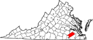 Location of Sussex County, Virginia.png