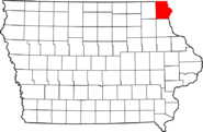 Iowa Allamakee Map.png