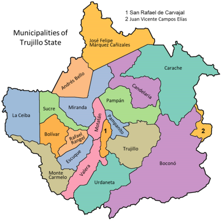 Trujillo State, Venezuela map.png