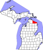 Michigan, Presque Isle County Locator Map.png
