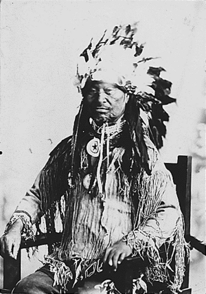 Potawatomi -Chief Kack-Kack - of the Prairie Band 1925.gif