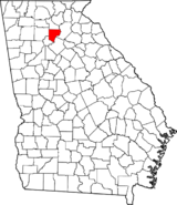 Georgia Forsyth County Map.png