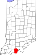 Indiana, Perry County Locator Map.png