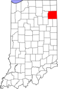 Indiana, Allen County Locator Map.png