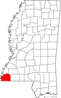 Map of Mississippi highlighting Wilkinson County.png