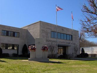 Humphreys County, Tennessee Courthouse.JPG