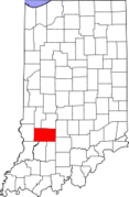 Indiana, Greene County Locator Map.png