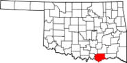 200px-Map of Oklahoma highlighting Bryan County svg.bmp
