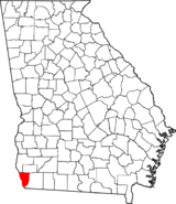 Georgia Seminole County Map.png