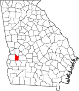 Georgia Webster County Map.png