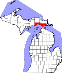 Michigan, Mackinac County Locator Map.png