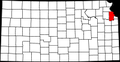 200px-Map of Kansas highlighting Leavenworth County svg.bmp