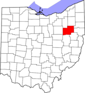 Map of Ohio highlighting Stark County.PNG