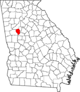 Georgia Fayette County Map.png