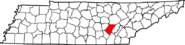 Location Of Bledsoe County, Tennessee.PNG