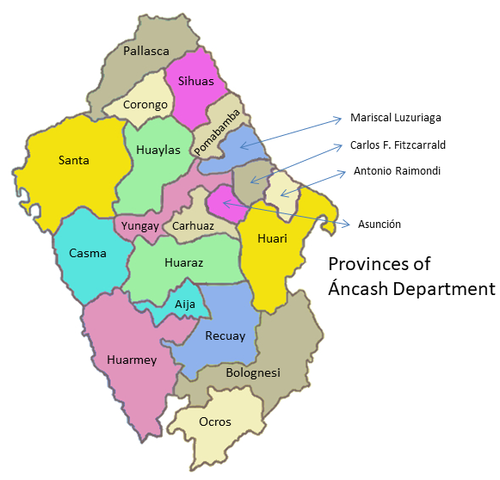 Provinces of Ancash Department.png