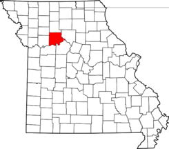 Missouri Carroll County Map.png