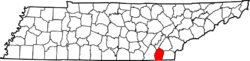 Location of Bradley County, Tennessee.PNG