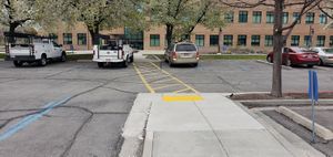 SLCC Redwood Taylorsville Institute Parking Stalls for Patrons