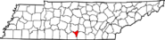 Location of Moore County, Tennessee.PNG