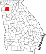 Georgia Bartow County Map.png
