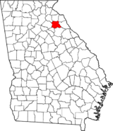 Georgia Madison County Map.png