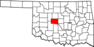 200px-Map of Oklahoma highlighting Canadian County svg.bmp