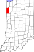 Indiana, Newton County Locator Map.png