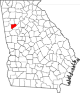 Georgia Douglas County Map.png