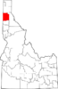 Kootenai County map