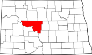 North Dakota McLean Map.png