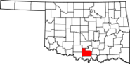 200px-Map of Oklahoma highlighting Carter County svg.bmp