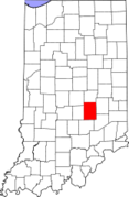 Indiana, Shelby County Locator Map.png