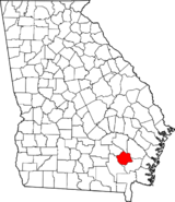 Georgia Pierce County Map.png