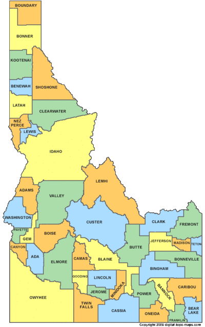 Idaho-county-map.gif