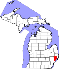Michigan, Macomb County Locator Map.png
